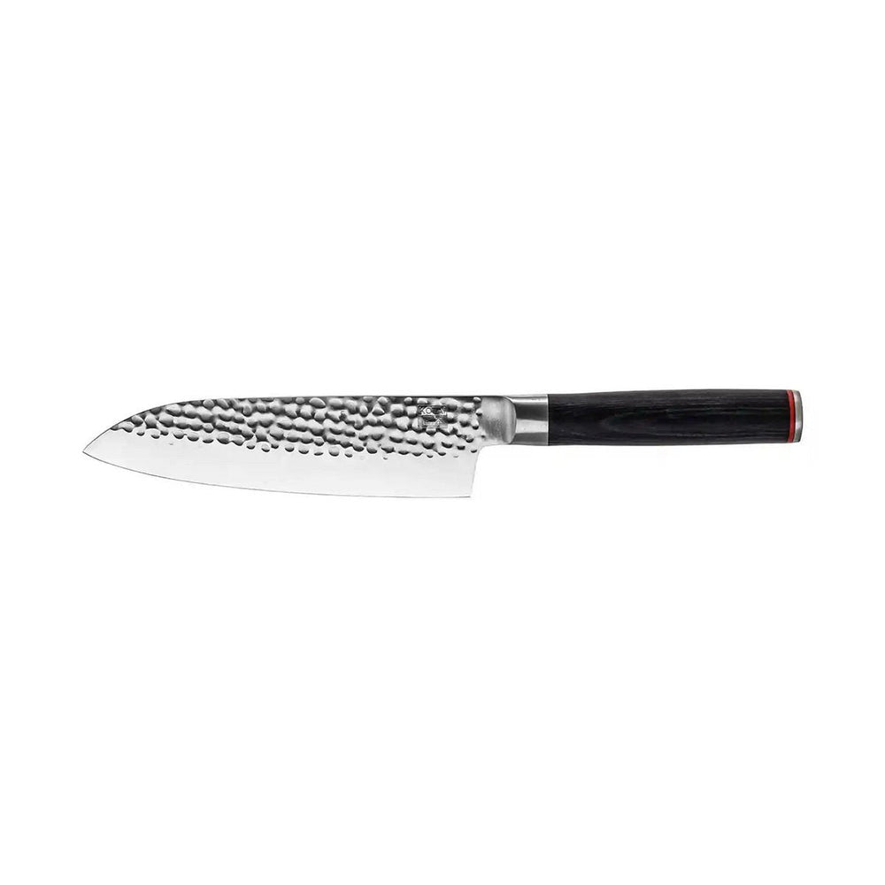 
                  
                    Mes - Santoku met bamboe Saya en bamboedoos - lemmet 180 mm - Collection200
                  
                